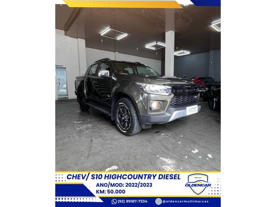 CHEVROLET S10 2.8 16V TURBO DIESEL HIGH COUNTRY CD 4X4 AUTOMÁTICO
